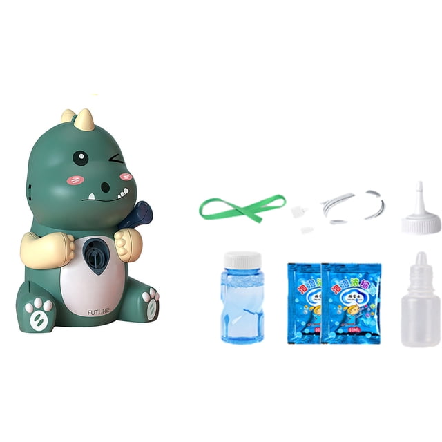Leutsin Dinosaur Bubble Toys Full Automatic Blowing Bubble Spray Humidifying Toys 100ML