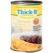Thick-It Puree Sausage and Cheese Omelet Flavor, Ready-to-Eat 15 oz. Can, 1 Ct