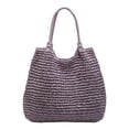 thumbnail image 4 of Women Large Straw Beach Bag Handmade Woven Shoulder Bags Hobo Tote Handbag Purse for Summer, 4 of 4