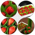 thumbnail image 3 of 2000Pcs Cake Baking Cups Practical Strawberry Holders Oil-proof Baking Holders, 3 of 8
