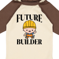 thumbnail image 4 of Inktastic Boys Future Builder Construction Boys Long Sleeve Baby Bodysuit, 4 of 5