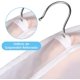thumbnail image 3 of Fundas de Hombro para Ropa y Trajes, 8 PCS Transpirables Fundas Antipolvo para Trajes, Abrigos, Chaquetas, Almacenamiento de Armario de Vestir (Transparente), 3 of 4