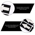 thumbnail image 5 of KAKOWELY 10pcs Flow Direction Arrow Sticker Arrow Indicator Sticker Arrow Warning Sticker,1.77X"X0.98"X0.08", 5 of 5