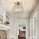 thumbnail image 5 of TTMA Chandelier Crystal Ceiling Lighting Fixture, Small LED Recessed Ceiling Light for Kitchen, Dining Room, Living Room (Gold), 5 of 5