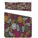 thumbnail image 1 of ABPHQTO Juego de ropa de cama de 3 piezas, funda de edredón de Cachemira rosa naranja con 2 fundas de almohada para decoración de habitación de cama para el hogar, 1 of 4