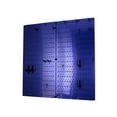 thumbnail image 2 of Wall Control Kitchen Pegboard Organizer Pots and Pans Pegboard Pack Storage and Organization Kit with Blue Pegboard and Blue Accessories, 2 of 7