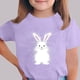 thumbnail image 3 of Manga Corta Crop Top para Niños Niños Pascua Impresa Gráfica Tee Cuello Redondo Casual Versátil 3-14 Años, 3 of 5
