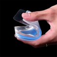 thumbnail image 4 of 1pair Soft Silicone Gel Insoles For Heel Spurs Pain Foot Cushion Foot Massager Care, 4 of 5