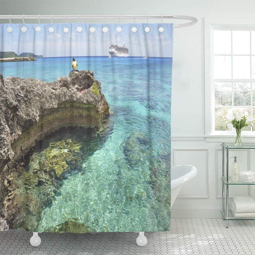 new shower curtain
