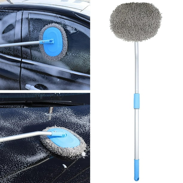 Fregona Con Cepillo Para Lavado De Autos Con Mango Largo, | Meses Sin