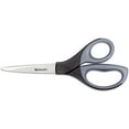 thumbnail image 2 of Westcott Elite Stainless Steel Scissors, 8" Long, 3.5" Cut Length, Orange Straight Handle, 2 of 2