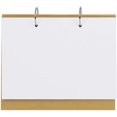 thumbnail image 2 of Spiral Blank Desk Calendar Pad Thick Kraft Paper Planner Loose Leaf Refillable DIY Photo Album Unlined Doodle Diary Efficient Desktop Scheduler Memo Pad Appointment Book Organizer Business Planner, 2 of 7