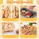 thumbnail image 5 of Juego de juguetes para pizza iLuckInsPri de madera, 68 piezas, para niños mayores de 3 años, 5 of 8