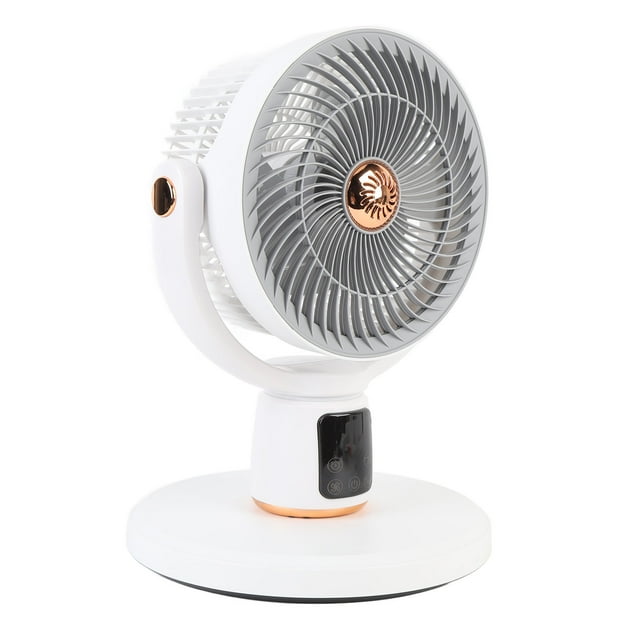Oscillating Stand Up Fan, USB Rechargeable Fast Air Circulation Powerful Wind Pedestal Fan Dual Use for Dorm for Bedroom