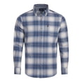 thumbnail image 7 of Chaps Men's and Big Men's Comfort Stretch Flannel Shirt, Sizes S-2XL, 7 of 7