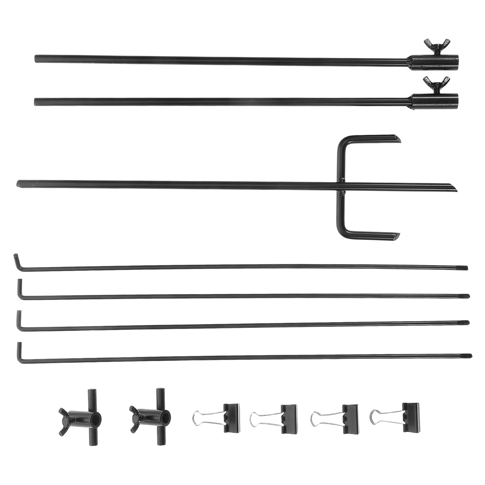 WHAMVOX 1 Set Portable Carbon Steel Steel Targets for Shooting and Backyard Practice