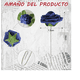 thumbnail image 3 of 50pcs Rosas Artificiales Decoración Fiesta De Boda Flor 8 Cm Xtellar azul, 3 of 3