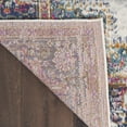 thumbnail image 5 of 8' X 10' Cream Floral Power Loom Distressed Area Rug, 5 of 5