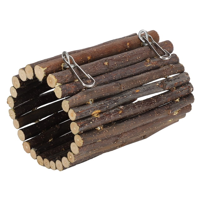 Juguete de jaula para hámster, juguetes para masticar para hámster, juguete colgante para túnel de hámster, juguete para masticar para hámster, confiable y duradero