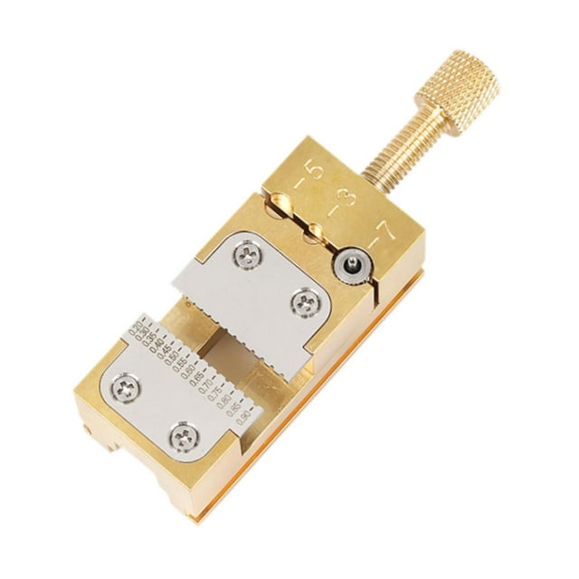 Esquirla Watch Repair Tool Metal Vise Professional Multifunctional Pointer Tube Clamp 0.2 to 1.3mm