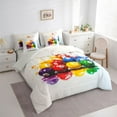 thumbnail image 3 of Castle Fairy Billiards Print Twin Bedding Sets,Snooker Sport Bedding Comforter Set, 3 of 8