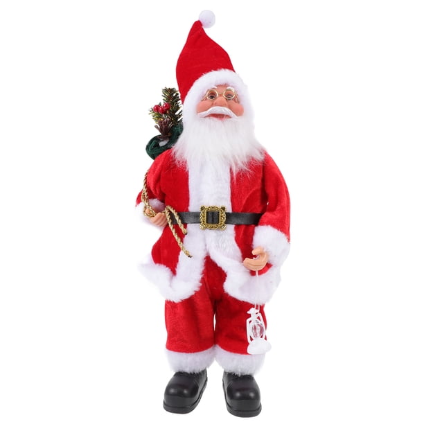 GOOHOCHY 1 pieza Adorno navideño de Papá Noel, decoración creativa para fiestas en casa