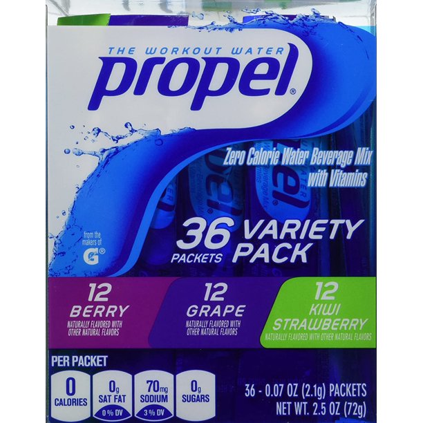 Propel Zero Calorie Nutrient Enhanced Water Beverage Mix (36 packets) 3