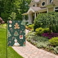 thumbnail image 2 of Yayeee Garden Flag 12" x 18" Double Sided Outdoor Yard Lawn Holiday Decorations, Green Christmas Trees, 2 of 6