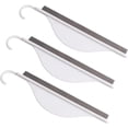 thumbnail image 1 of Escobilla de goma para ducha, Escobilla de baño, Escobilla de goma de silicona de 3 piezas, Escobilla de goma para espejo de ducha, Escobilla de goma para vidrio para baño, Escobilla de goma para, 1 of 5