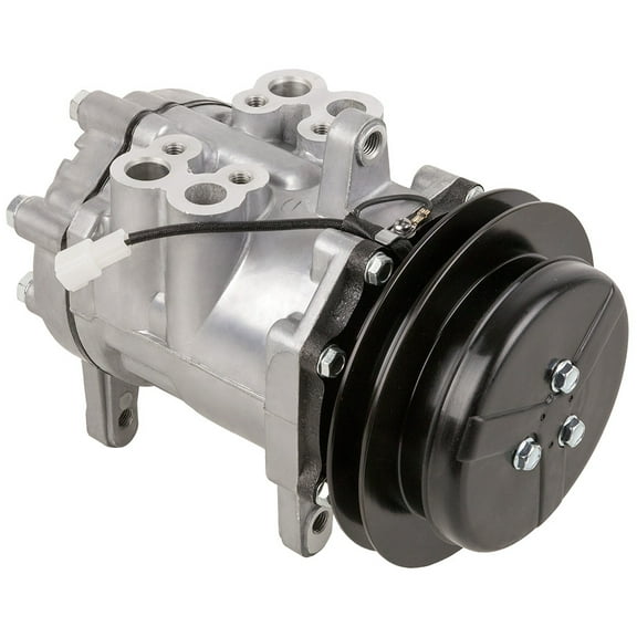 AC Compressor & A/C Clutch For John Deere Tractor Replaces 6E171 12v RE10972 RE12512 TY6766 TY6626 - BuyAutoParts