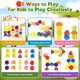thumbnail image 3 of Juguetes apilables de perlas de madera KLAPTOR Montessori de 2 a 4 años, 3 of 7