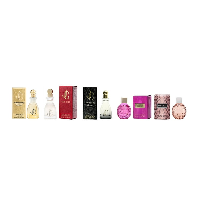 Jimmy Choo Variety Mini Perfume Set, 5 Piece Gift Set for Women