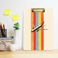 thumbnail image 2 of FORMRS Acrylic Clipboard with Low Profile Clip Standard A4 Letter Size, 12.5" x 9", Colorful Plane, 2 of 8