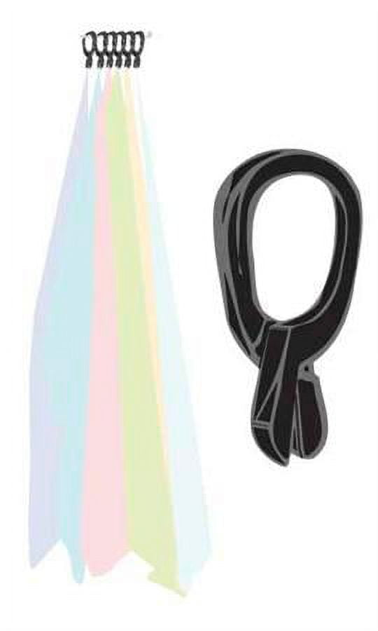 SSWBasics Black Scarf Clips - Case of 100