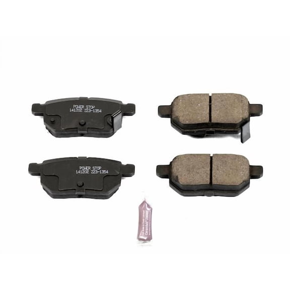 Rear Brake Pad Set - Compatible with 2009 - 2011, 2014 - 2019 Toyota Corolla - Power Stop