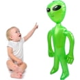 thumbnail image 2 of 4-Piece Large Inflatable Martian Alien Toys 35 Inches Decorative Props for Halloween or Birthday Party Themes, 2 of 5