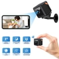 thumbnail image 1 of Cámara de seguridad para el hogar, cámara HD de seguridad WiFi, cámara pequeña inalámbrica para interiores con gran angular, vista remota, detección de movimiento, visión nocturna, cámaras Wifi de plá, 1 of 9