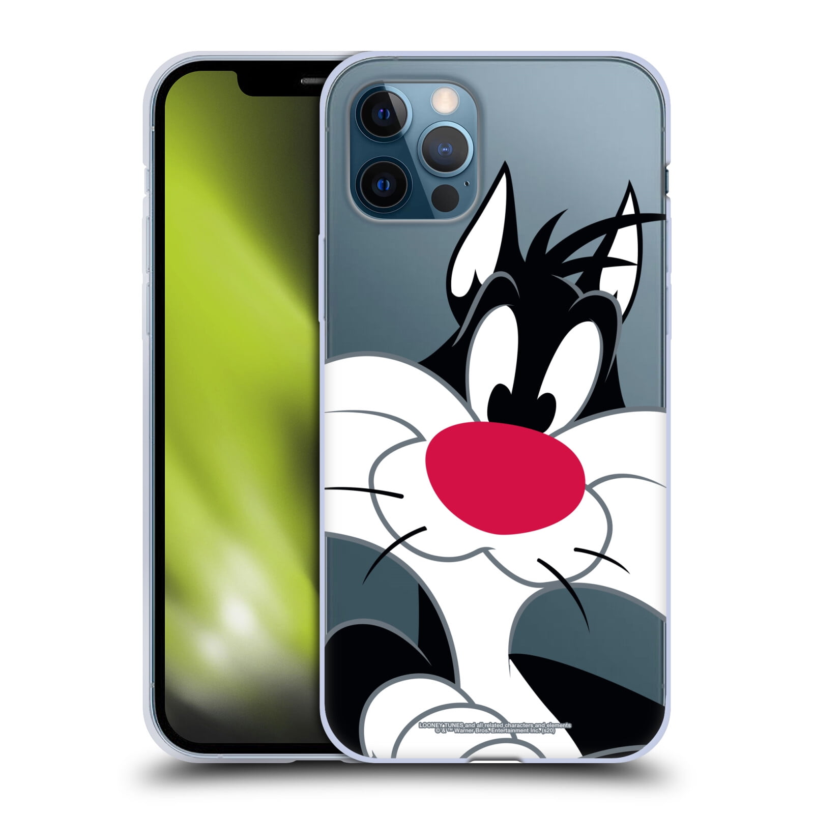 Head Case Designs Licenciado Oficialmente Looney Tunes Sylvester El Gato Personajes Carcasa de Gel de Silicona Compatible con Apple iPhone 13 Pro MAX 