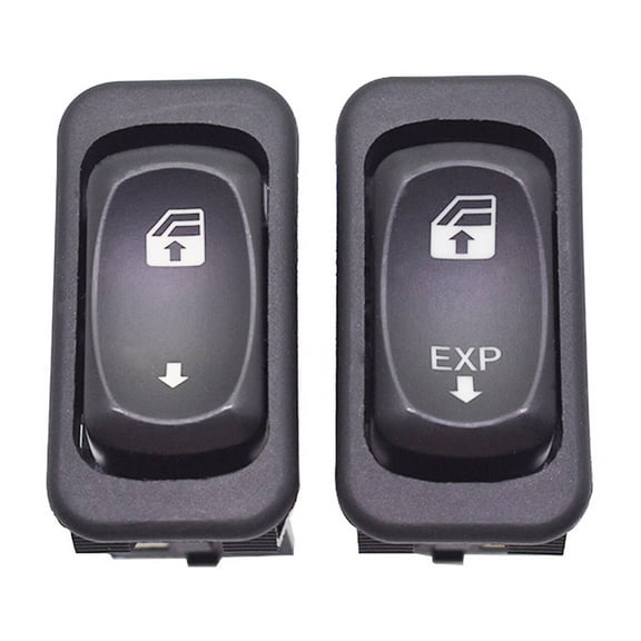 2 Pcs Master Power Window Switch Fit for Freightliner Columbia Century 2001-2011