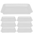 thumbnail image 1 of SEWACC 10pcs Bead Design Tray Plastic Tray for Transportation Transparent Stackable Design for Families, 1 of 8
