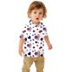 thumbnail image 2 of Gibobby Blusa Termica Niños Camiseta de manga corta con estampado del 4 de julio para niños pequeños y niñas(Blanco, 11-12 Años), 2 of 4