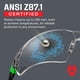 thumbnail image 5 of Gafas de seguridad NoCry, transparentes, antivaho, resistentes a los arañazos, paquete de 10, 5 of 9