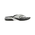 thumbnail image 3 of Reef Mens Fanning Faux Leather Bottle Opener Thong Sandals, 3 of 5