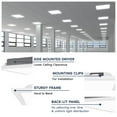 thumbnail image 5 of Luxrite 2x2 FT LED Panel Light, 5CCT 3000K - 6500K, 20W/30W/40W, 5000 Lumens, 0-10V Dimmable 2 Pack, 5 of 7