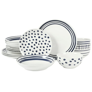 Gibson Home Everyday Essential White Dinnerware Set, 12-Piece Set ...
