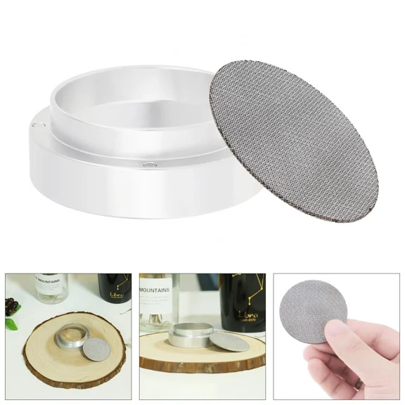 Espresso Dosing Funnel & Puck Screen Set For Coffee Filter 51Mm Portafilter Us