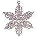 thumbnail image 3 of ChemArt 57187 Ornement Flocon de Neige Glorious, 3 of 3