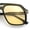 Green - Yellow, variant on Mens Large Square Aviator Sunglasses Retro Navigator UV400 / Tortoise - Brown