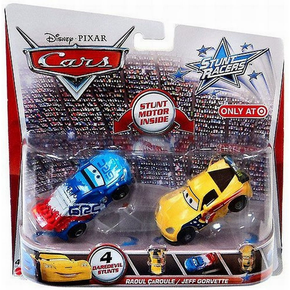 Disney Cars Stunt Racers Exclusive 2Pack Raoul CaRoule