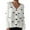 White, variant on Lightweight Sweaters for Women Fall Winter Button V Neck Embroidered Heart Pattern Cardigan Knit Women's Blouses,Beige,L